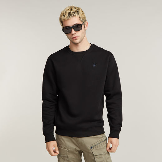 Premium Core Sweater | ブラック | G-Star RAW® JP